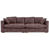 Scandic Temno rjava sedežna garnitura 266 cm Comfy – Cene