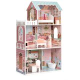  Velika Barbie kućica za lutke sa kompletom namještaja | Eponuda.com