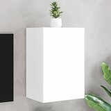 vidaXL Stenska TV omarica bela 40,5x30x60 cm inženirski les Cene