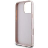  Originalni GUESS ovitek GUHCP16L4GMGPI za iPhone 16 Pro - Leather - roza | Shoptok.si