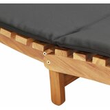  Suncobran za vrt Smeđa 198 x 55 x 58,5 cm Čvrsto teak drvo | Eponuda.ba