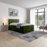 Livetastic BOXSPRING POSTELJA 140 cm x 200 cm , les, kovina, umetna masa, tekstil zelena Cene