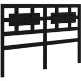  Uzglavlje za krevet crno 165 5 x 4 x 100 cm od masivne borovine | shoptok.hr