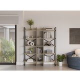 Marckeric Biblioteka u dekoru hrasta u prirodnoj boji 143,5x175 cm Ara – | shoptok.hr