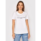 Tommy Hilfiger Majica Heritage C-Nk WW0WW31999 Bela Regular Fit | Shoptok.si