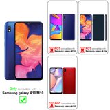 Cadorabo 3x Oklepna folija, združljiva z Samsung Galaxy A10 / M10 - Zaščitna folija v visoka prosojnost - 3-pack Kaljeno zaščitno steklo za zaslone s trdoto 9H in združljivostjo s 3D dotikom, (20548573) | Shoptok.si