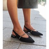 Gemre Black ballerinas with leather insole Morcosa | Shoptok.si