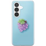 AVIZAR Ovitek za Galaxy S26 s 3D motivom grozdja in dvignjenim robom, Modra, (5000275438) | Shoptok.si