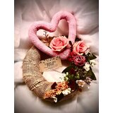 7 seas 365 ukrasni vjenčić SRCE, 25 cm | shoptok.hr