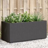 Furnova Vrtno cvetlično korito temno sivo 80x36x35 cm PP, (21922093) | Shoptok.si