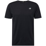 New Balance Tehnička sportska majica crna / bijela Cijene