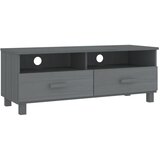 TV ormarić HAMAR tamnosivi 106 x 40 x 40 cm od masivne borovine | Eponuda.ba