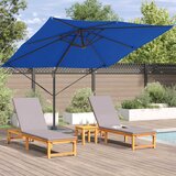 Roma Suncobran Plava 286 x 284 x 265 cm Aluminij i poliester | Eponuda.ba