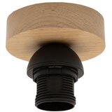  Brilagi - LED plafonski luster CERIA WIRE 1xE27/40W/230V 60x80 cm crna/hrast | Eponuda.com