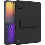 AVIZAR Ovitek za Xiaomi Pad 7 / Pad 7 Pro iz Dveh Materialov z Ojačanimi Vogali in Stojalom, Črna, (5000275555) | Shoptok.si