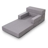 Atelier Del Sofa fotelja na rasklapanje melissa, 70 x 56 x 75 cm, siva | ePonuda.com