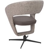 Moderano NASLANJAČ, kovina, tekstil svetlo siva, siva | Shoptok.si