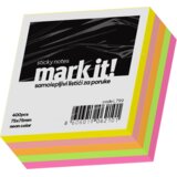 Mark IT Kocka samolepljivi listići Mark 400lis, 75x75mm mix NEON | Eponuda.com
