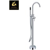 Kranig Kraanwerk stoječa kopalna pipa | elegantna kopalnica | upogibanje | rosegold | brušeno jeklo iz nerjavečega jekla | črno zlato, (21670388) Cene