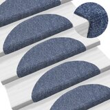 vidaXL Samolepilne preproge za stopnice 15 kosov 56x17x3 cm modre Cene