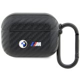 BMW ETUI CARBON DOUBLE METAL LOGO ZA AIRPODS PRO CASE ČRN, (22006181) Cene