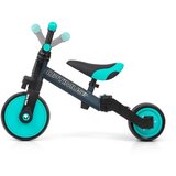 Milly Mally tricikl 3u1 Optimus crno - tirkizni | shoptok.hr