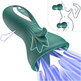 Lonelyi - punjivi, vodootporni vibrator za grudi s usisnim lizanjem (ružičasti) | shoptok.hr