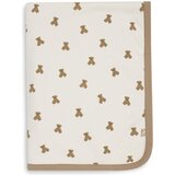 Jollein dekica celoletna dvostranska 100x150cm mini teddy bear little waffle/fluffy Cene