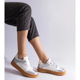 Gemre Silver Velcro sneakers Mena | Shoptok.si
