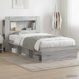 Okvir kreveta s pohranom s uzglavljem Siva Sonoma 75 x 190 cm | Eponuda.com