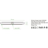 Swissten bežični punjač 15W + kabel 1,5m USB/USB-C crni 22055504 | shoptok.hr