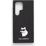 Karl Lagerfeld Etui za telefon S23 Ultra S918 črna barva