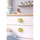 Wallity Güneş 4 YellowBlack Decorative Handle Set Cene