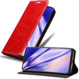 Cadorabo Ohišje, združljivo z Asus ZenFone 5Z v rdeče jabolko - Zaščitni ovitek z magnetnim zapiranjem, stoječo funkcijo in režo za kartice, (20560996) | Shoptok.si