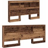 Skladišno uzglavlje Staro drvo 160 cm Konstruirano drvo | shoptok.hr