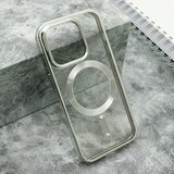 futrola clear elegant magsafe za iphone 15 pro/ srebrna Cene