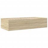  Dnevni krevet s ladicama bez madraca boja hrasta 100x200 cm | shoptok.hr