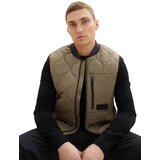 Tom Tailor Brezrokavnik oliva / črna | Shoptok.si