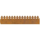  Rubnjaci za travnjak 10 pcs Rđa 103 x 0 05 x 22 cm | shoptok.hr