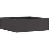 vidaXL Robovi trave 6 pcs Črna 40 x 40 x 13 cm Jeklo | Shoptok.si