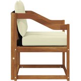  Set vanjskih sofa Čvrsto drvo akacije i Textilene | shoptok.hr