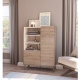 Marckeric Ormarić u dekoru hrasta u prirodnoj boji 90x125x40 cm Monza – | shoptok.hr