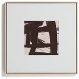 Kave Home Ročno naslikana slika z okvirjem/na platnu 60x60 cm Arilan – | Shoptok.si