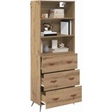  Highboard Umjetnički hrast 69,5 x 34 x 180 cm Konstruirano drvo | shoptok.hr