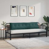  Jastuk za leđa Tamnozelena 200 x 19 x 50 cm tkanina | shoptok.hr