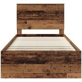  Konstrukcija postelje Star les 100 x 200 cm Masivno borovo les, (5000103528) | Shoptok.si