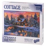  Cottage, slagalica, zimska idila, 1000 delova | ePonuda.com