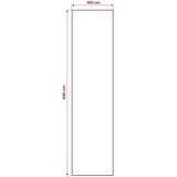  Traka za tepih LESAKA Srebrna 100 x 400 cm Dijamantni baršun | shoptok.hr