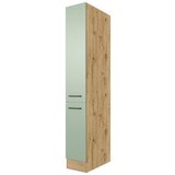 Flex-Well Izvlečna Omara Cara, Zelena, Hrast | Shoptok.si