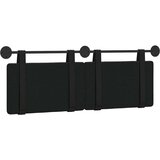  Držeće uzglavlje Zidne Crna 150 x 55 x 5 cm Lažna koža - Crna 140 cm bez LED | shoptok.hr